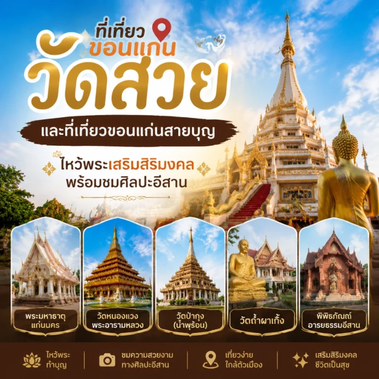 ที่เที่ยวขอนแก่นในตัวเมือง